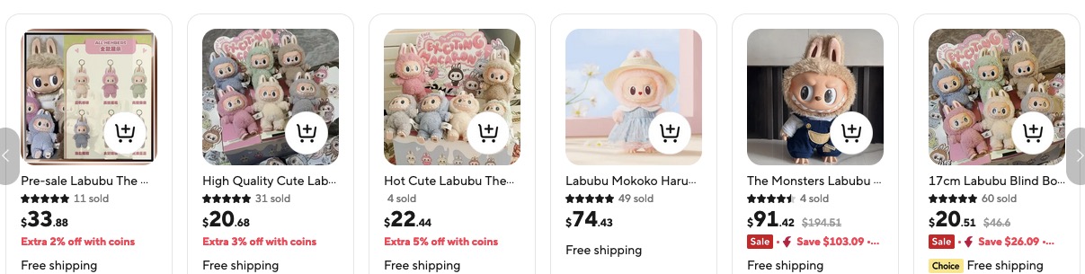 Cute Labubu The Monsters Box Toys flash sales
