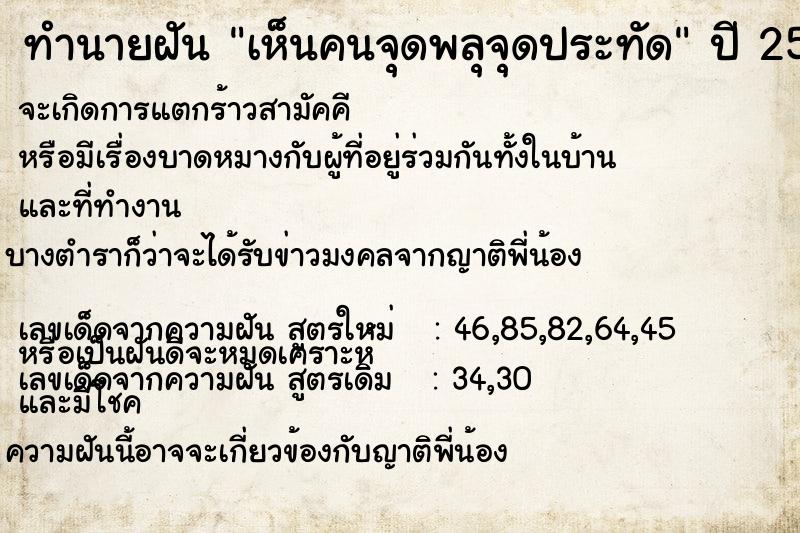 ทำนายฝัน เห็นคนจุดพลุจุดประทัด