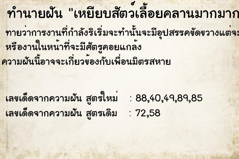 ทำนายฝัน เหยียบสัตว์เลื้อยคลานมากมากเห็นตุ๊กแกจำนวนมาก ตำราโบราณ แม่นที่สุดในโลก