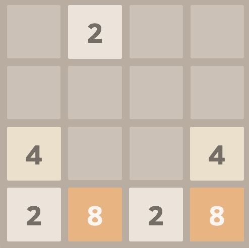 Play 2048 game online now