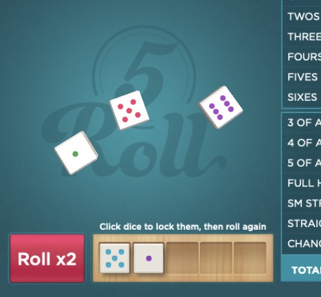 Play FIVE_ROLL_DICE game online now