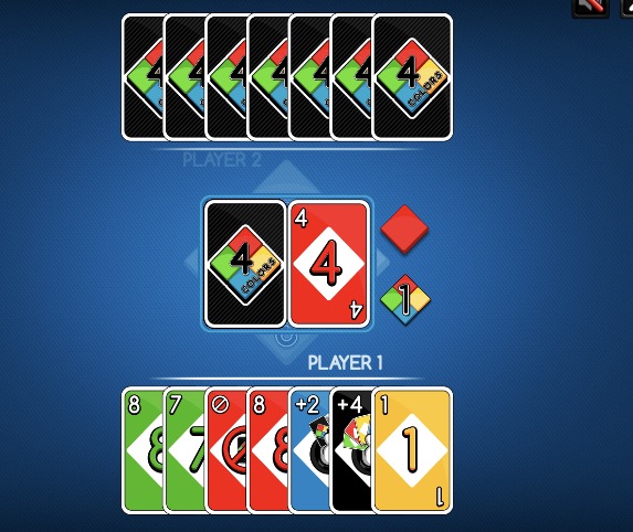 Play UNO game online now