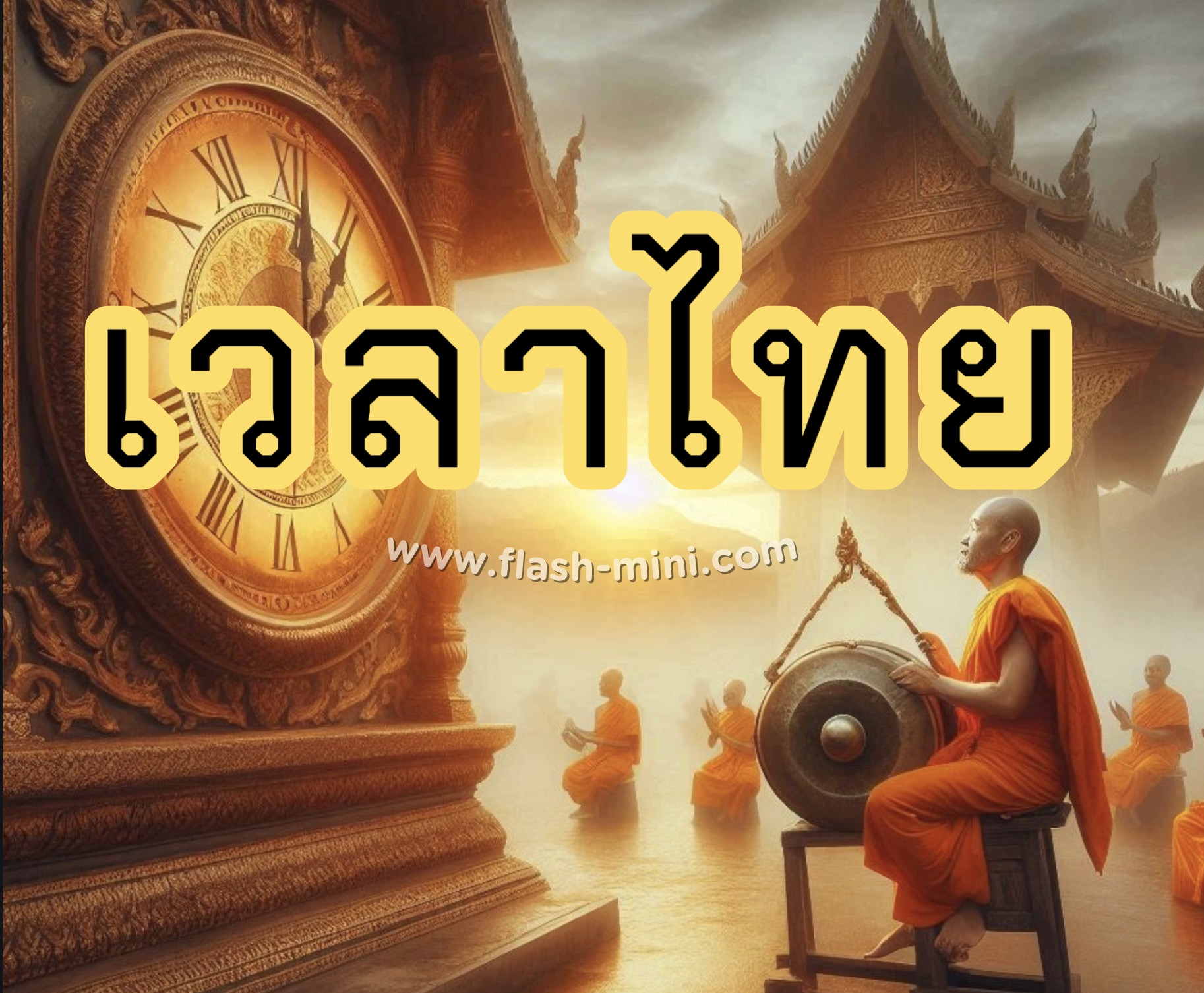 ตารางเทียบเวลาไทย กี่โมง กี่ทุ่ม บ่ายกี่โมง 